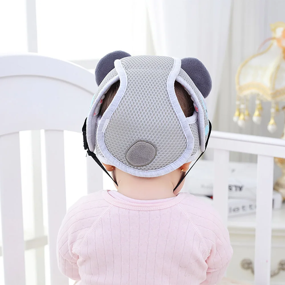 

Infant Anti-Fall Head CapBaby Toddler Anti-Collision CapChild Safety Helmet Headwear Bear Safety Anti-Fall Head Cap