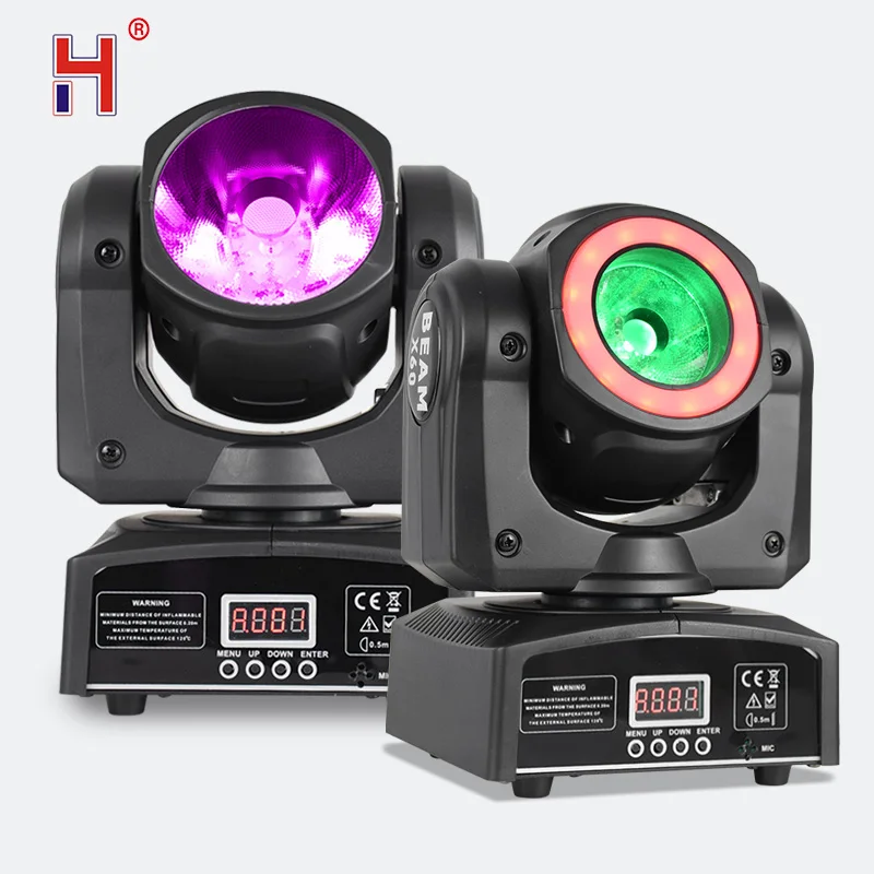 Подвижный головной светильник высокого качества мини светодиодный Lyre Beam 60 Вт