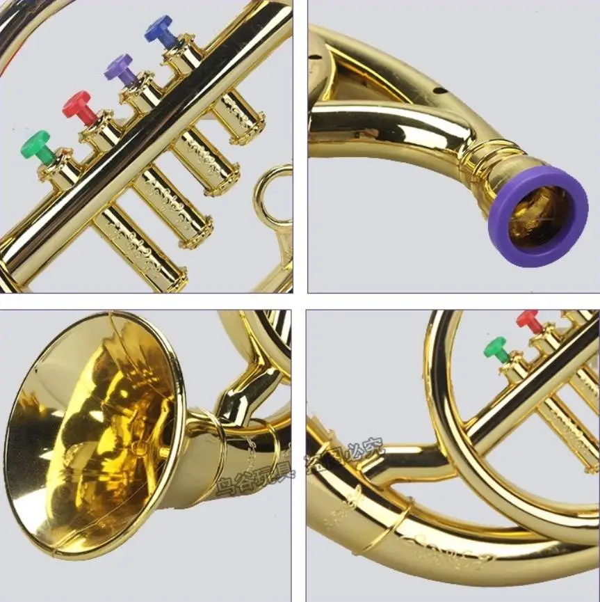 Детские Инструменты детские игрушки музыка игрушка французский Рог|toy french horn|toys