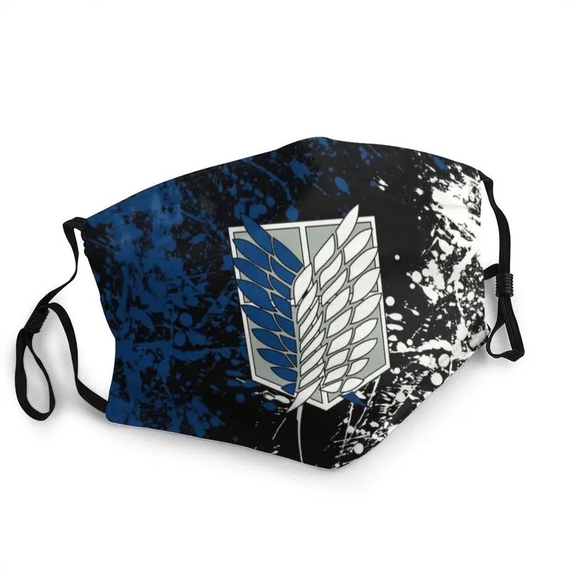 

Breathable Attack On Titan Mouth Mask Anime Manga Mask Men Women Anti Dust Protection Cover Respirator Mouth Muffle