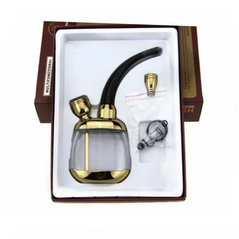 Коллекционная портативная кальянная труба для кальяна табачное стекло барботер