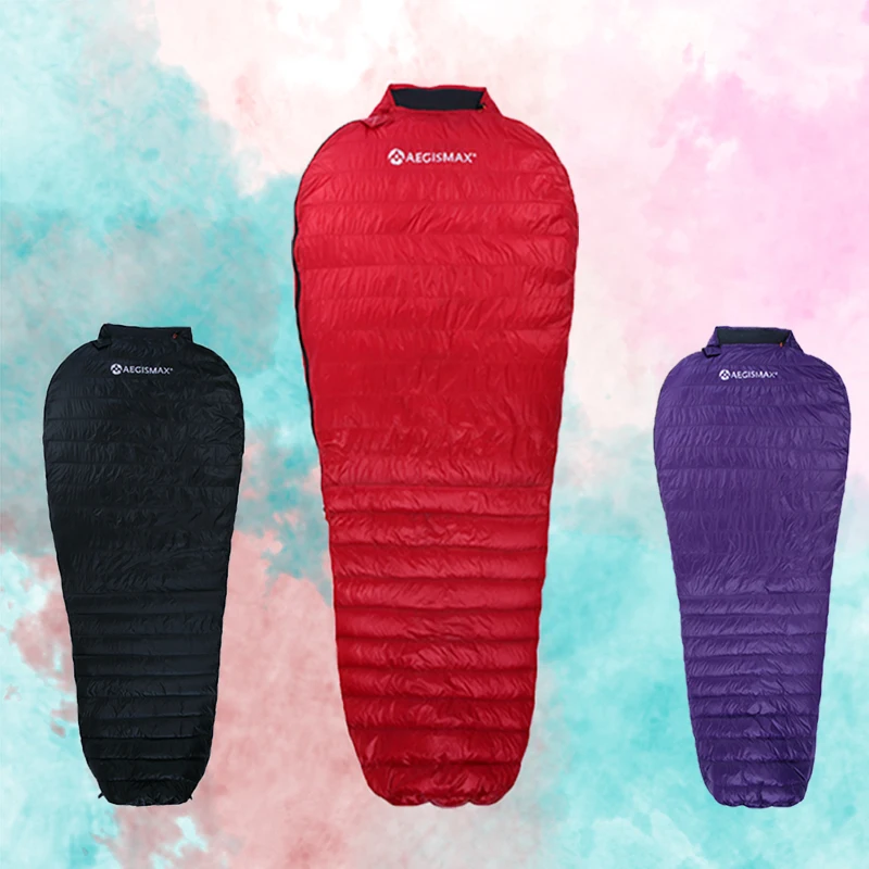 

AEGISMAX NANO Новая Обновленная палатка для взрослых, для активного отдыха, для кемпинга, Ультралегкая, для мам, сверхсухая, с брызгами гусиного пуха, спальный мешок