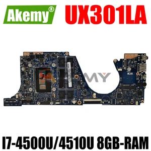 akemy ux301la laptop motherboard for asus zenbook ux301laa ux301l original mainboard 8gb ram i7 4500u4510u free global shipping