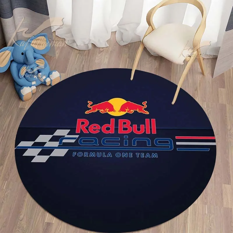 Круглые коврики для стула большие гостиной коврик Red-bull мягкий напольный спальни