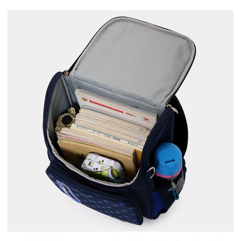 Новый Школьный рюкзак высокого качества из нейлона для мальчиков и девочек