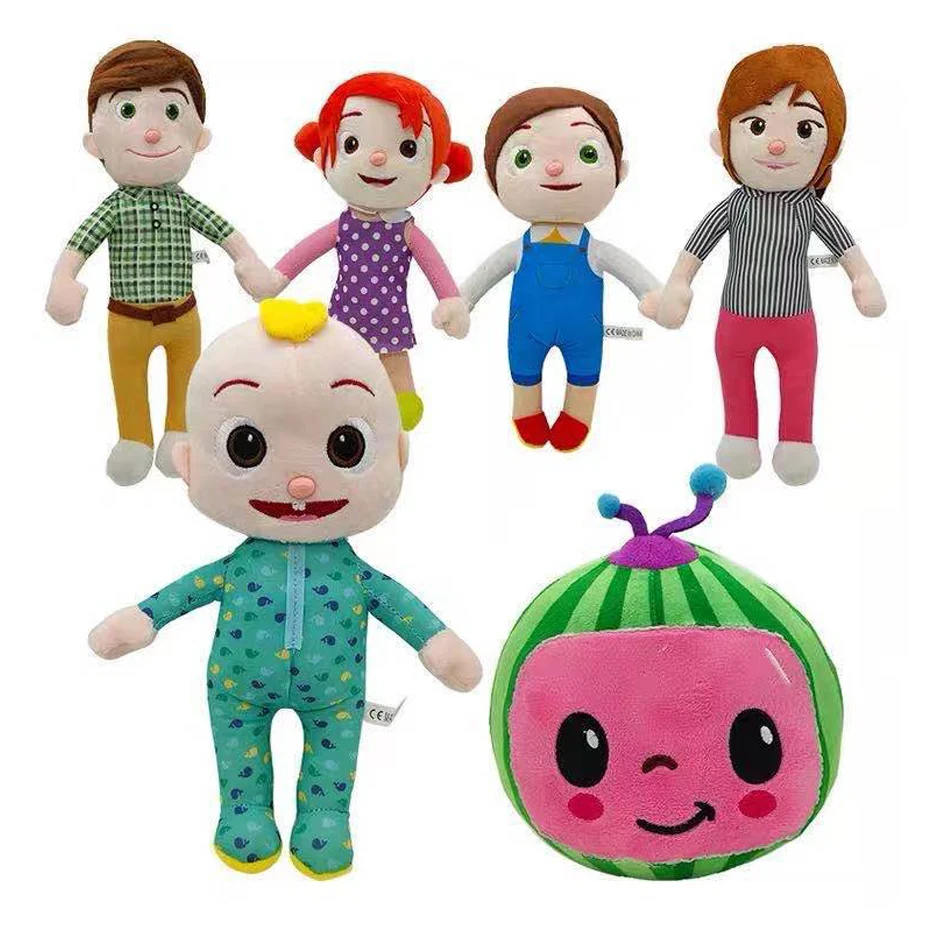 

Family Cocomelon Toys Cocomelon Plush Toy Cartoon Tv Series Jj Family Sister Brother Toy Doll Kids Chritmas Gift Anime Plushie