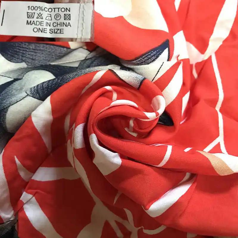 

Fitshinling Oversize Beach Cover Up Kimono Vintage Print Floral Holiday Bikini Outing Boho Loose Long Cardigan Orange Covers New