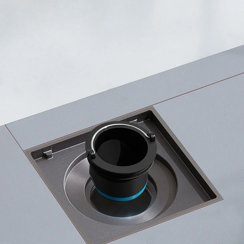 abs floor drain core shower drain toilet anti insect anti odor sewer seal leak water plug trap filter bathroom equipment siphon free global shipping