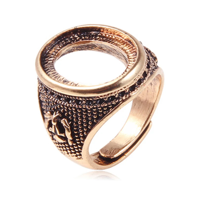 Кольцо из пчелиного воска в стиле ретро 13 х18 мм|Ювелирная фурнитура и компоненты|