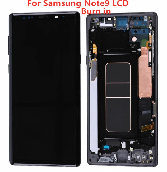 

For Samsung Galaxy NOTE9 N960A N960U N960F N960V LCD monitor original display, suitable for Samsung NOTE 9 display Severe burns