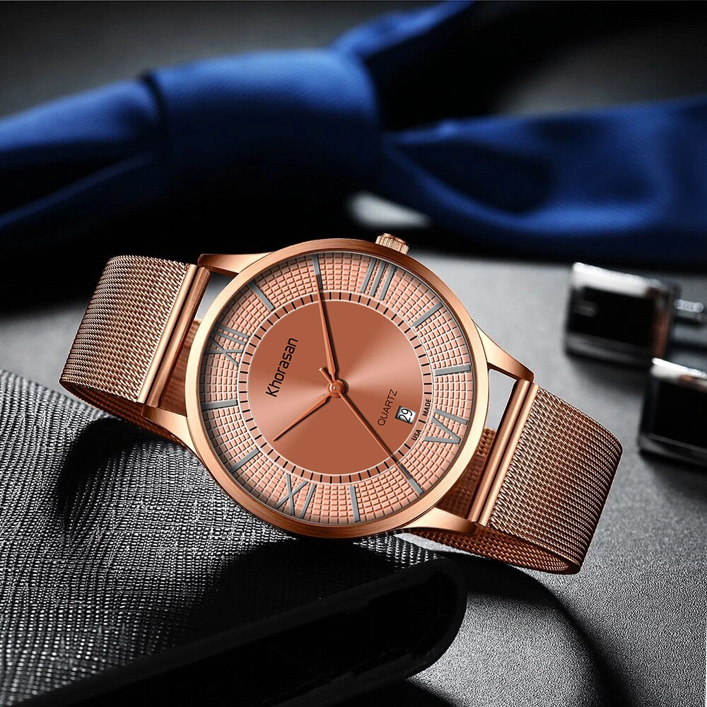 

2021 New Trend Business Men's Quartz Watch Creative Design High-grade Pattern Precision Web Celebrity Sells Like Hot Cakes
