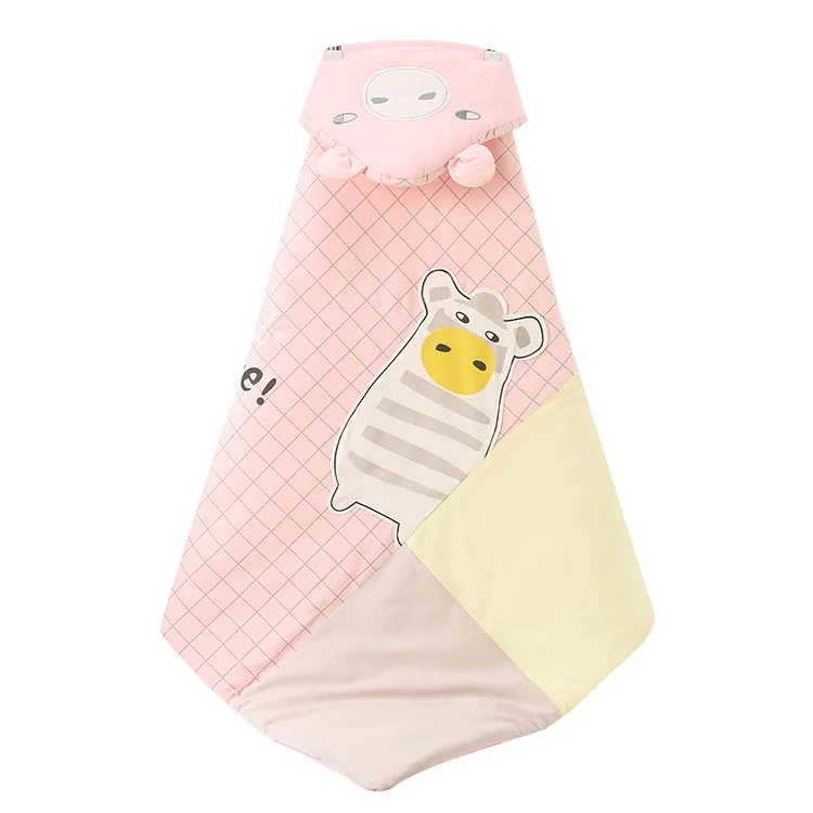Мягкий Пеленальный спальный мешок для новорожденных хлопковое стеганое одеяло