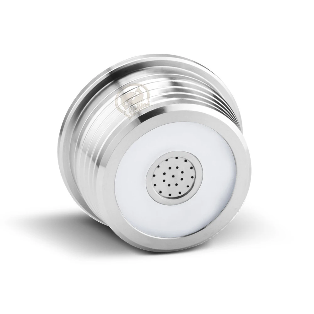 

Stainless Steel Capsule Set With Spoon Cleaning Brush Refillable Reusable Crema Coffee Capsule For DELTA Q