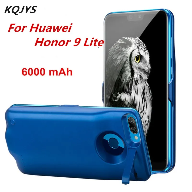 KQJYS 6000mAh Ультратонкий портативный чехол для зарядного устройства для huawei Honor 9 Lite, чехол для внешнего аккумулятора, чехол для huawei Honor 9i