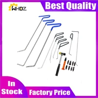 paintless dent repair spring steel rods body dent removal hail set repair hammer with 8 pcs tap down