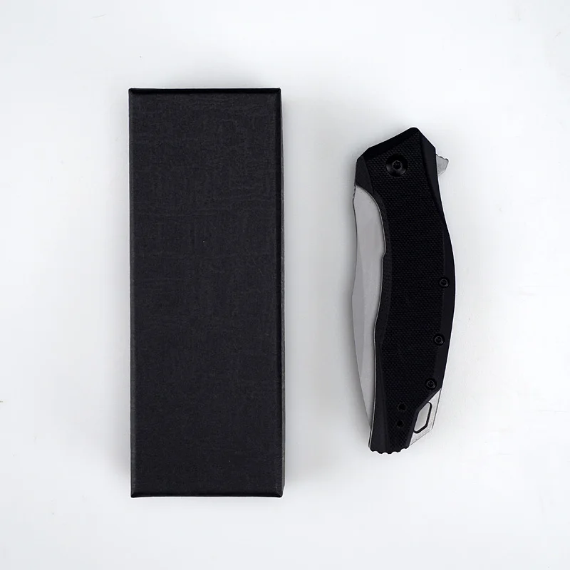 

New ZT0357 Folding Knife Outdoor Portable Camping Knife with G10 Handle Original Color Box Packaging