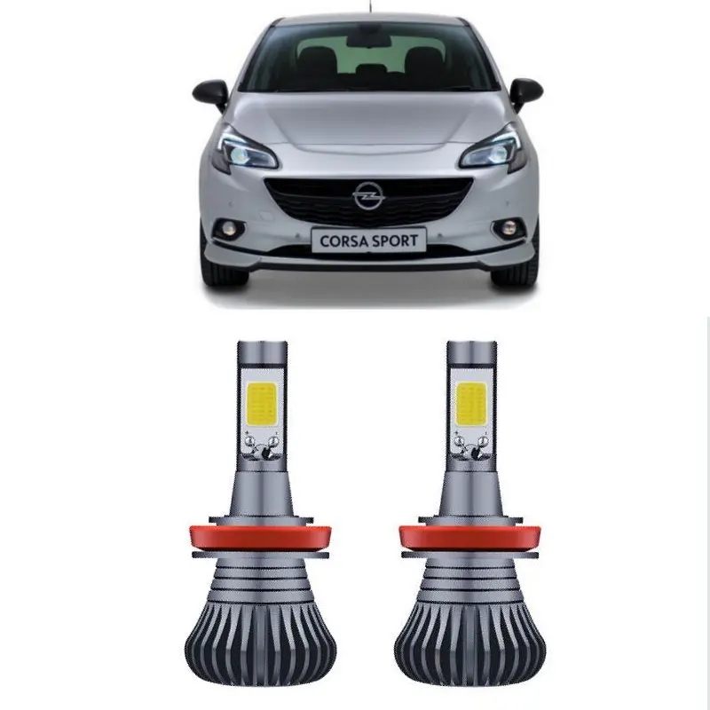 Автомобильные аксессуары светодиодная двухцветная лампа для противотуманной