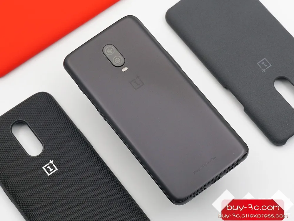 Глобальная ПЗУ 6,4" полный экран Oneplus 6T Snapdrago 845 экран отпечаток пальца 8 ГБ ОЗУ 128 Гб ПЗУ две sim-карты Oneplus6T распознавание лица