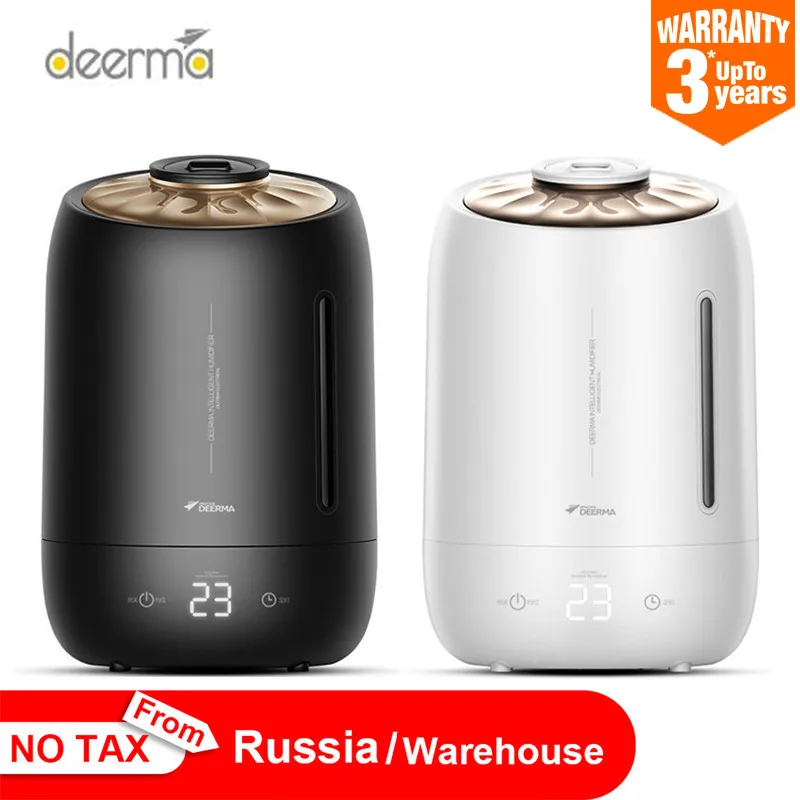 Ультразвуковой увлажнитель воздуха Deerma D5 домашний очиститель 5 л сенсорная