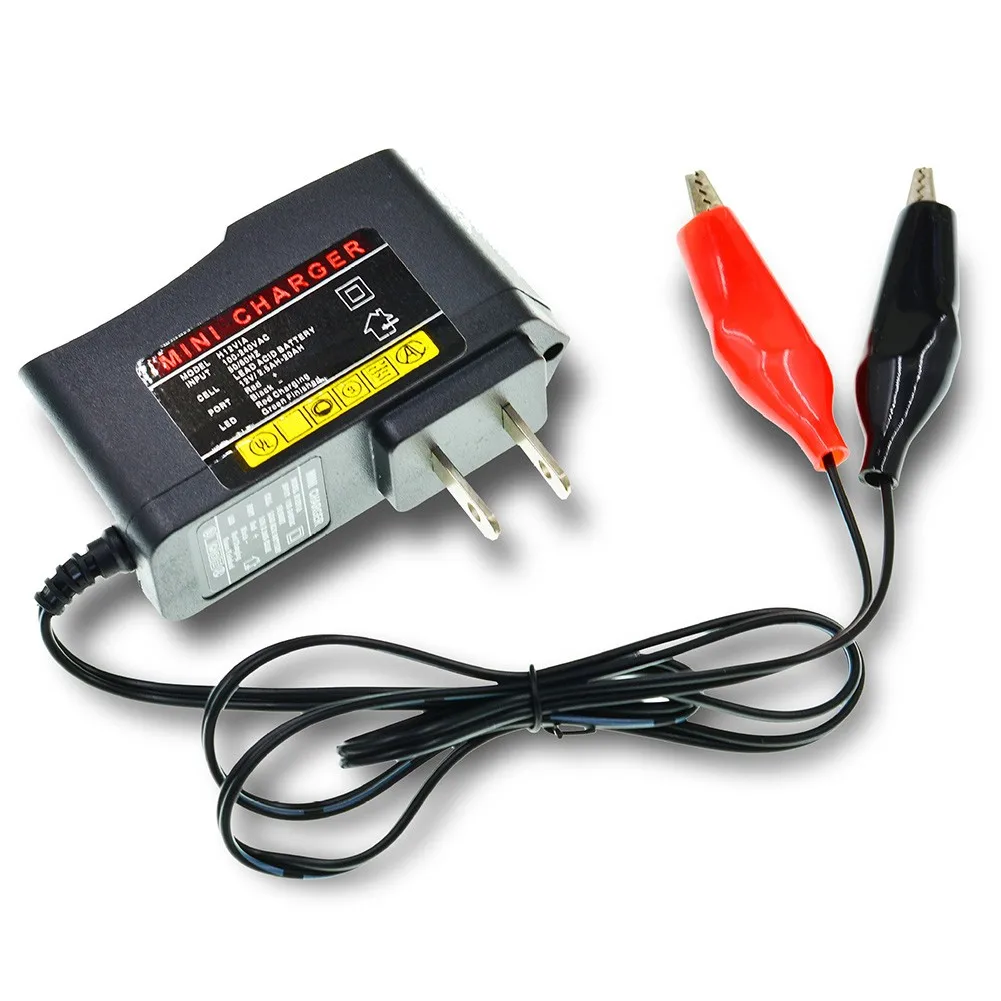 

12V 1000ma Motorcycle Battery Charger Smart Lead Acid AGM GEL Battery Charger For Car Motorcycle ATVs PWC Lawn Mowers