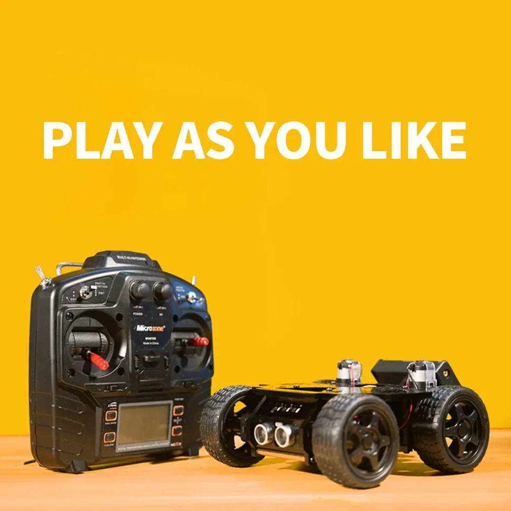 Четырехколесный механический ручной автомобиль с открытым исходным кодом