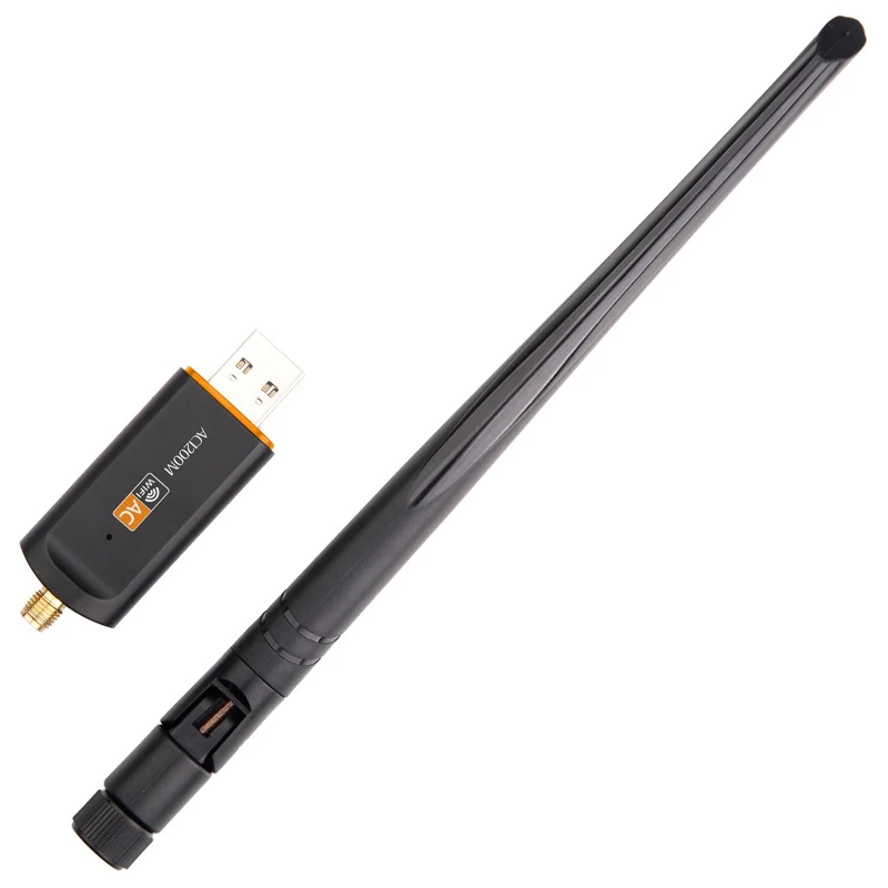 

USB WiFi адаптер 1200 Мбит/с 2,4G/5,8G USB 3,0 Беспроводная сетевая карта для ноутбука Настольный ПК антенна Приемник