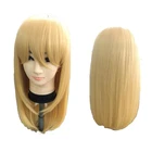 Парики для косплея аниме Ходячий замок вой Золотой Желтый термостойкие синтетические волосы косплей парик + парик Кепка