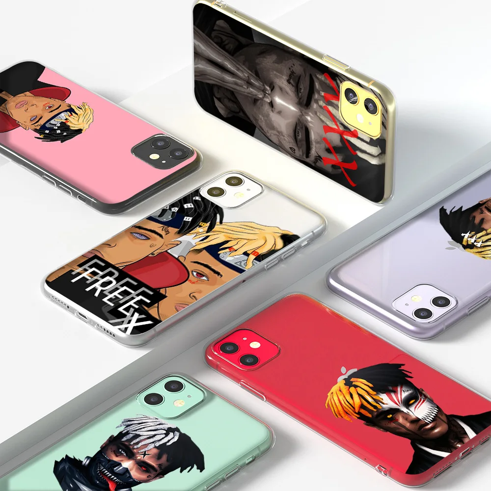Модный чехол XXXTENTACION для телефона iPhone 11 Pro Max X XR XS MAX 7 8 6 6S Plus SE 2020 мягкие силиконовые