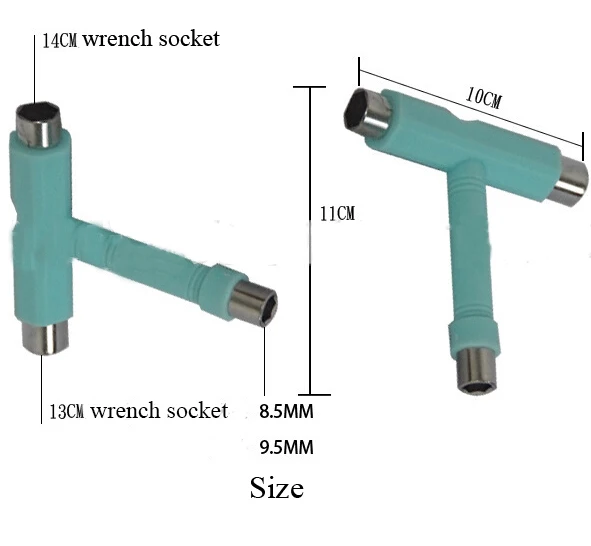 

1Pcs L Key T Tools Skateboard Longboard Scooter Tool T Shape Tools Accessories For Adjusting & Mounting Trucks
