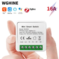 wghine zigbee 3 0 smart home automation switch tuya app timer voice control work with zigbee gateway supports google home alexa