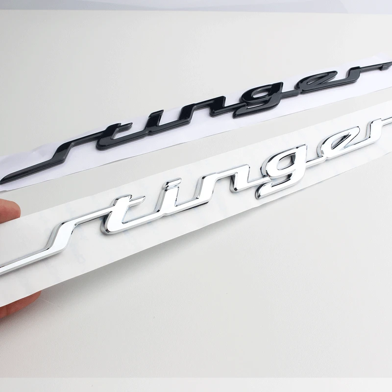 Значок эмблема для заднего багажника Kia Stinger 2017 2018 86311J5100 86311 J5100|Наклейки на