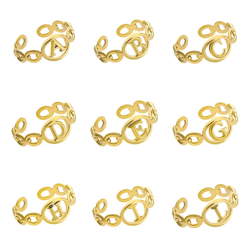 

Кольцо с 26 надписями светильник лые роскошные индивидуальные кольца с холодным силуэтом, сетчатые красные зеркальные буквы, регулируемые г...