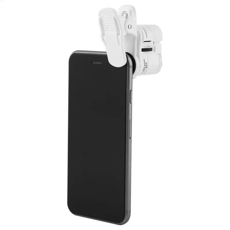 Ультрамаленький микроскоп для мобильного телефона 9595 Вт Лупа 60X