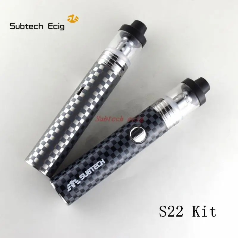 S22 60W Starter Blister Kit Electronic Cigarette Kits Built-in 1100mAh Battery 2ml Atomizer Clearomizer E cigarette Vape Pen | Электроника