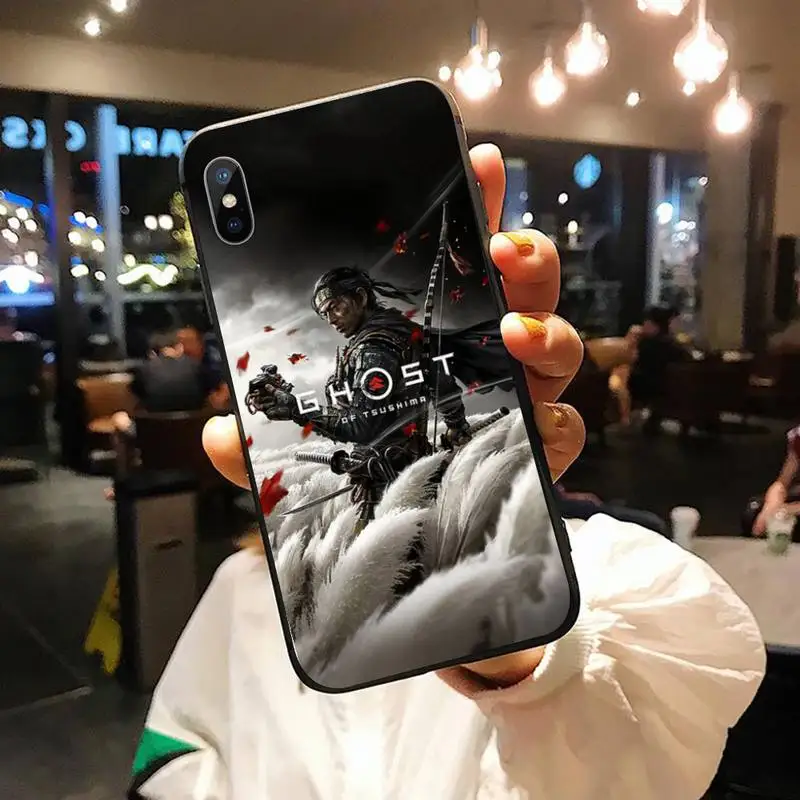 

Game Ghost of Tsushima Phone Case for iPhone 11 12 pro XS MAX 8 7 6 6S Plus X 5S SE 2020 XR