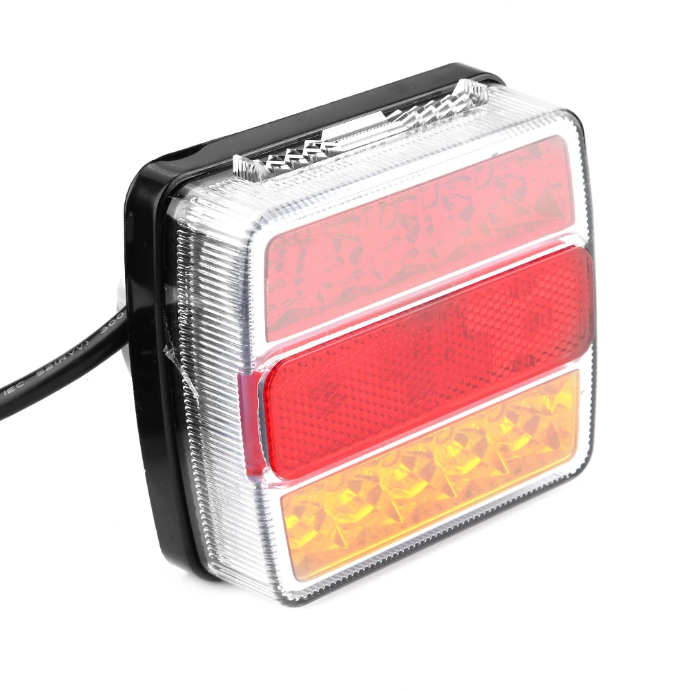 

1 Pair 12V Magnetic LED Safety Light Indicator Taillights for Trailer Truck Car