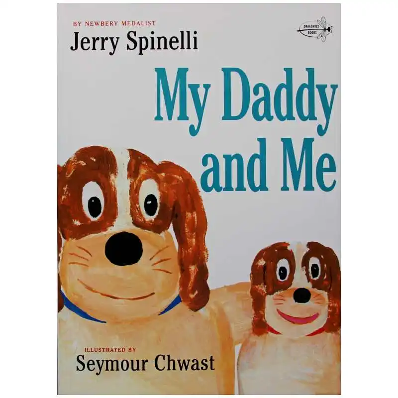 My Daddy and Me от Jerry Spinelli обучающая английская книга с картинками карта для детей