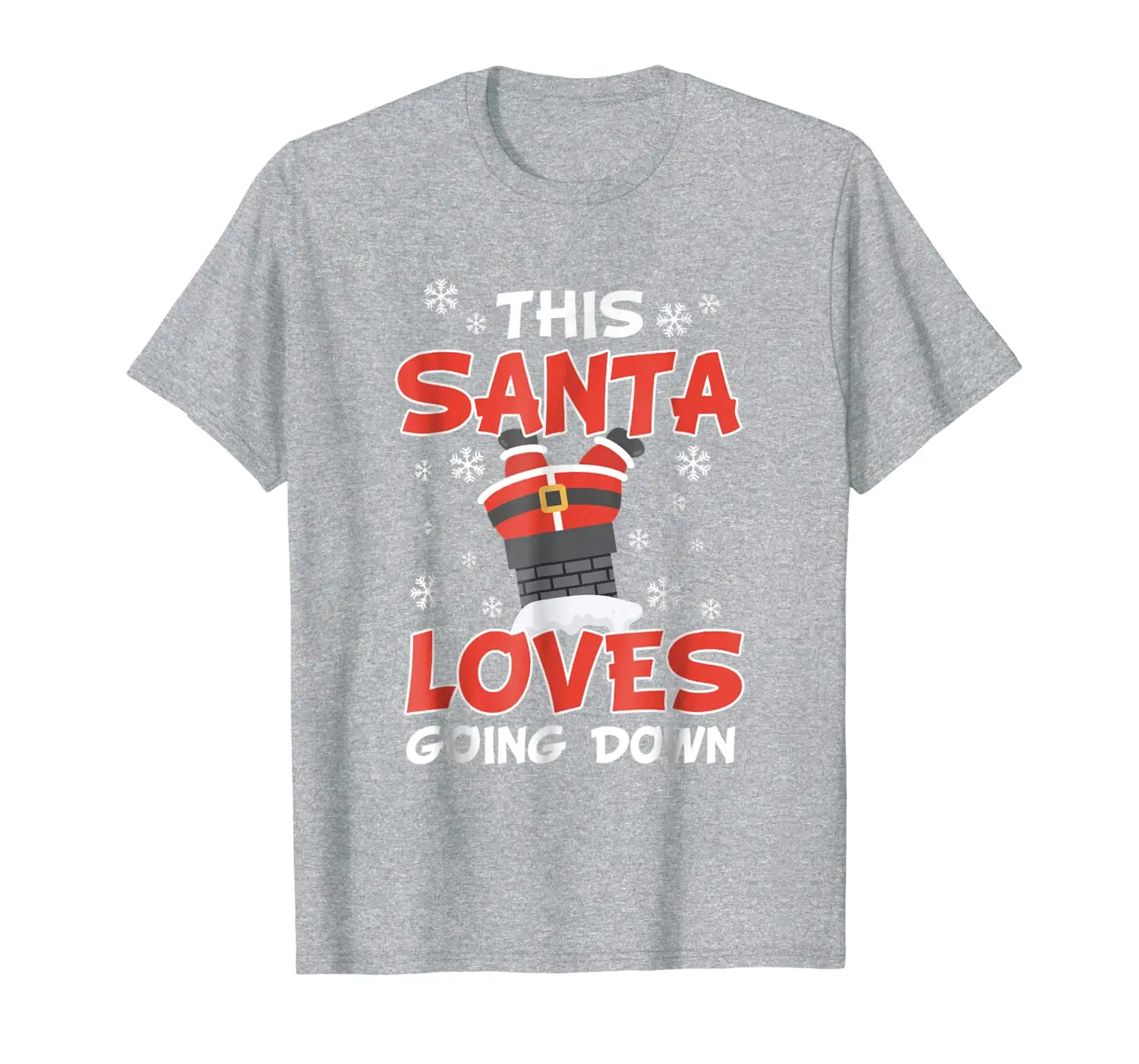

Naughty Santa Funny Inappropriate Santa T-Shirt Funny Santa