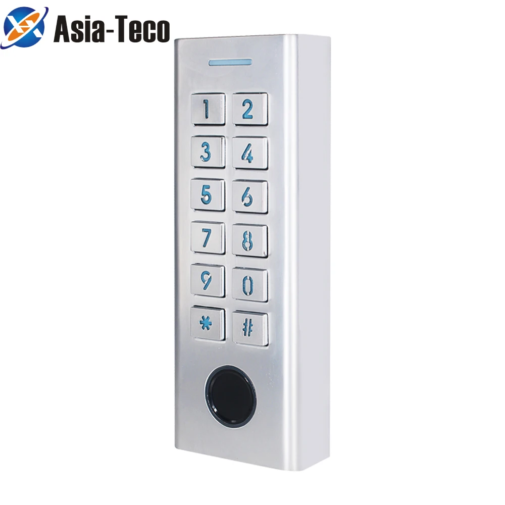 Металлический считыватель отпечатков пальцев со встроенным кардридером IP66