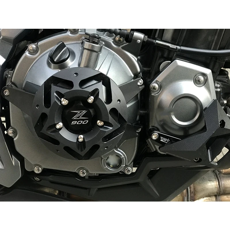 2020 NEW Z900 Motorcycle Accessories CNC Engine Cover Stator Case Guard Protection Frame Slider For Kawasaki Z 900 17-19 |