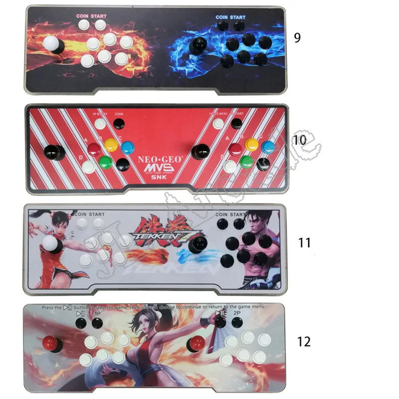 Новейший релиз семейный уличный боевой светодиодный игровой консоли 2448 HD Ретро