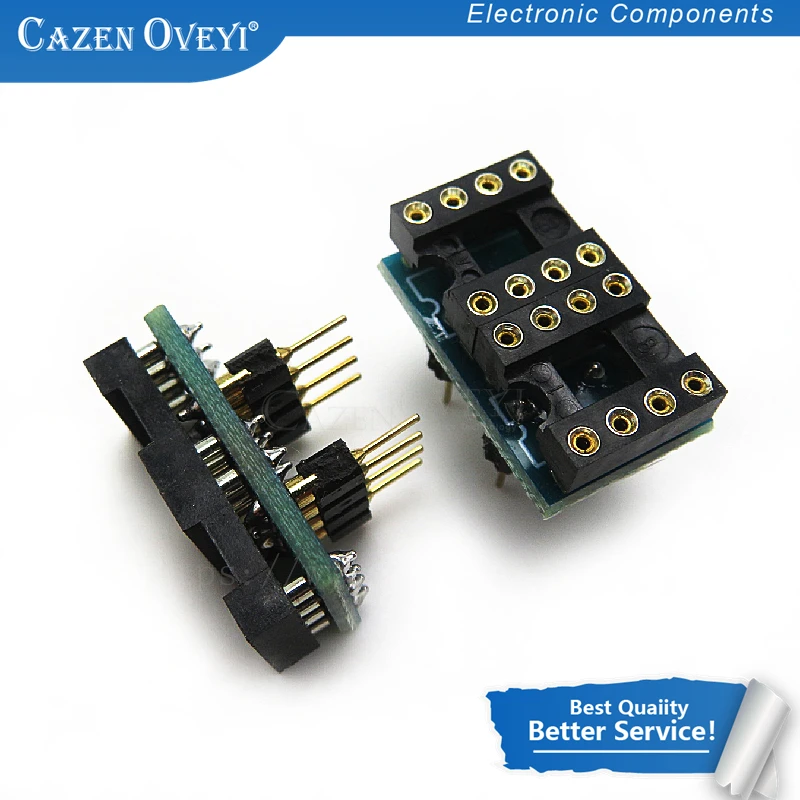 1 шт./лот позолоченное сиденье Одноместный op amp IC DIP переключатель сиденья двойной