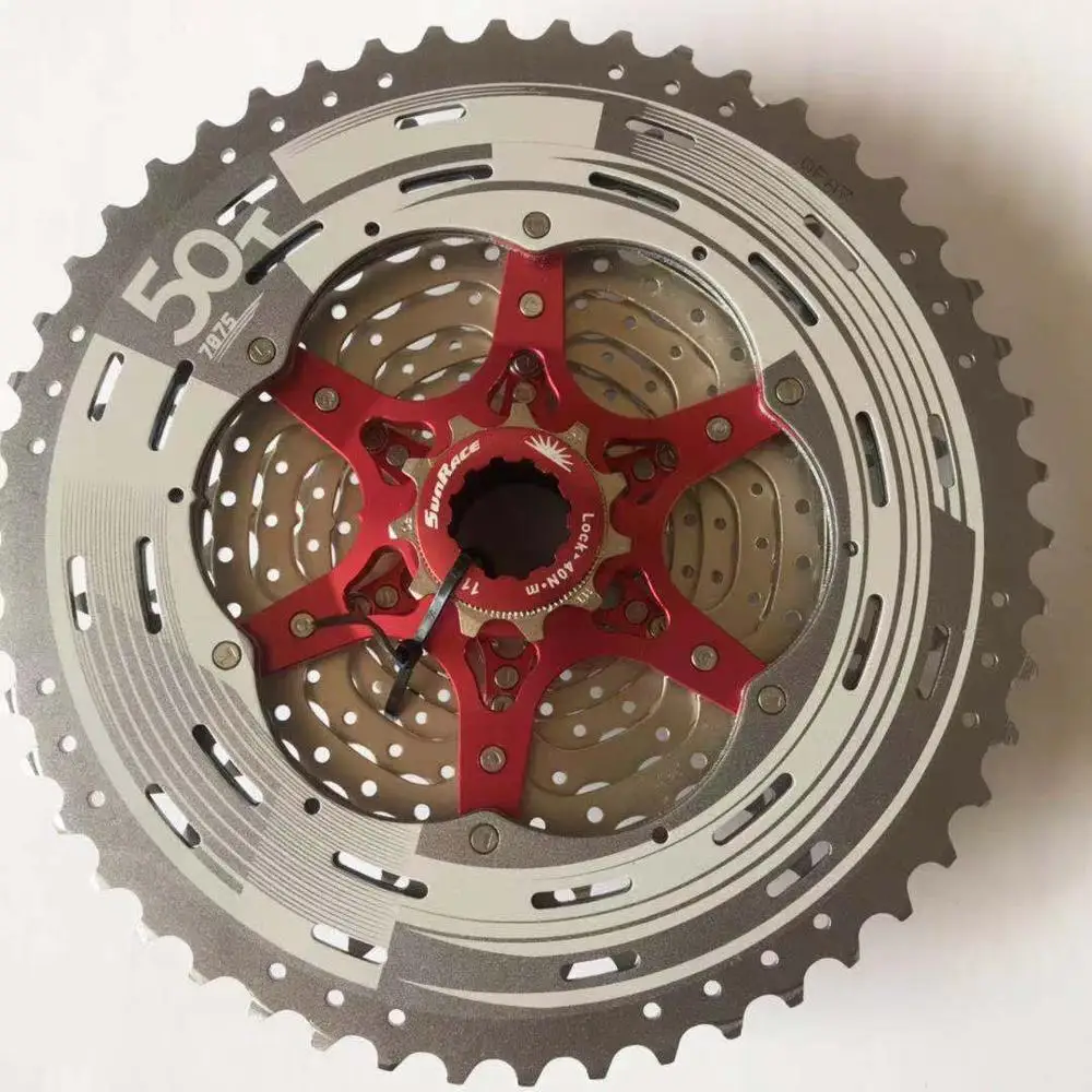Велосипедная кассета sunracing 11 Speed CSMX80 CSMS8 CSMX8 50T подходит для Shimano SRAM S маховик 42T 46T