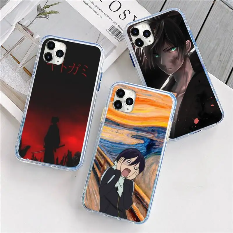 

Japanese Yato Noragami Anime Art Phone Case For iphone 12 5 5s 5c se 6 6s 7 8 plus x xs xr 11 pro max mini