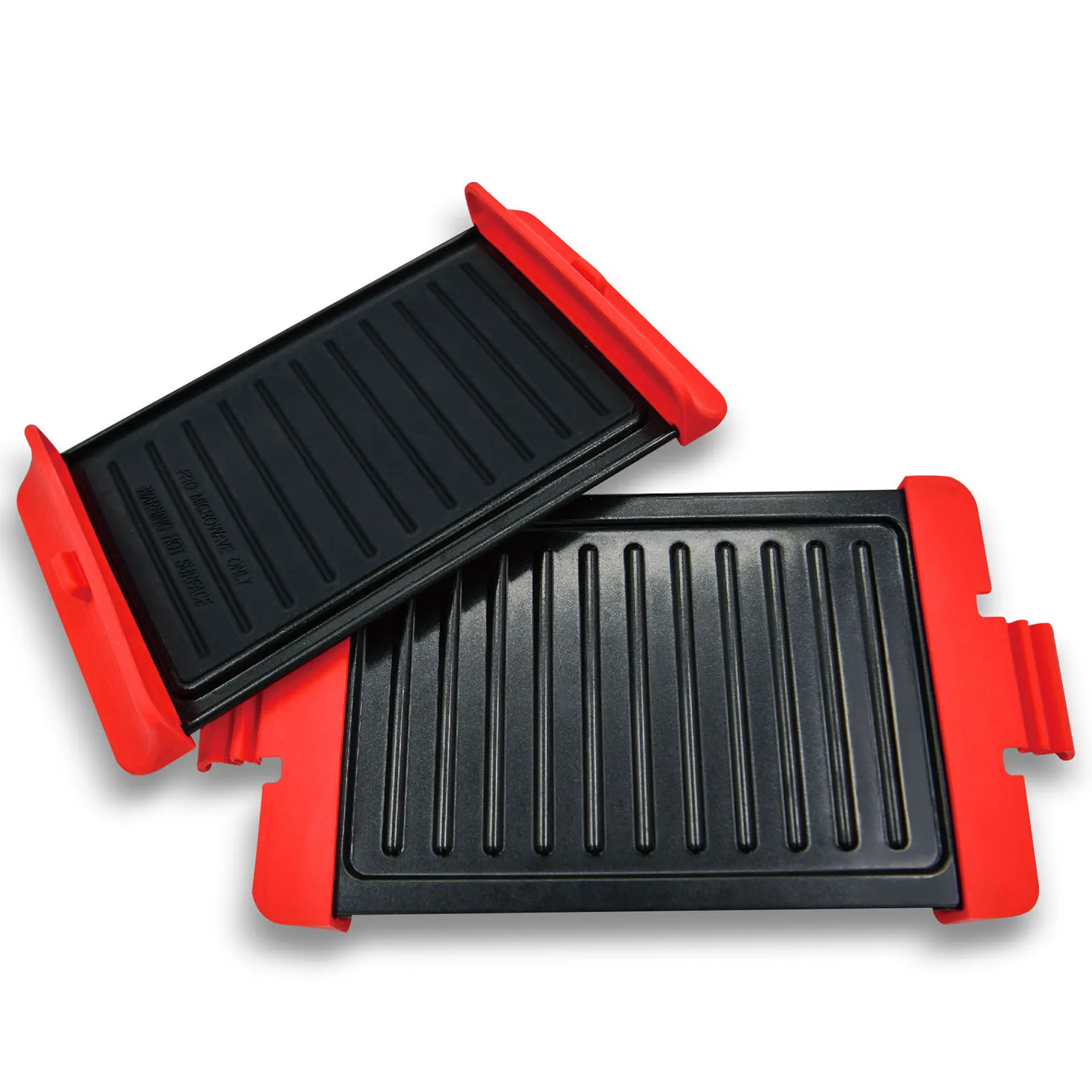 2 шт. антипригарная Микроволновая печь гриль сковорода посуда барбекю аксессуары