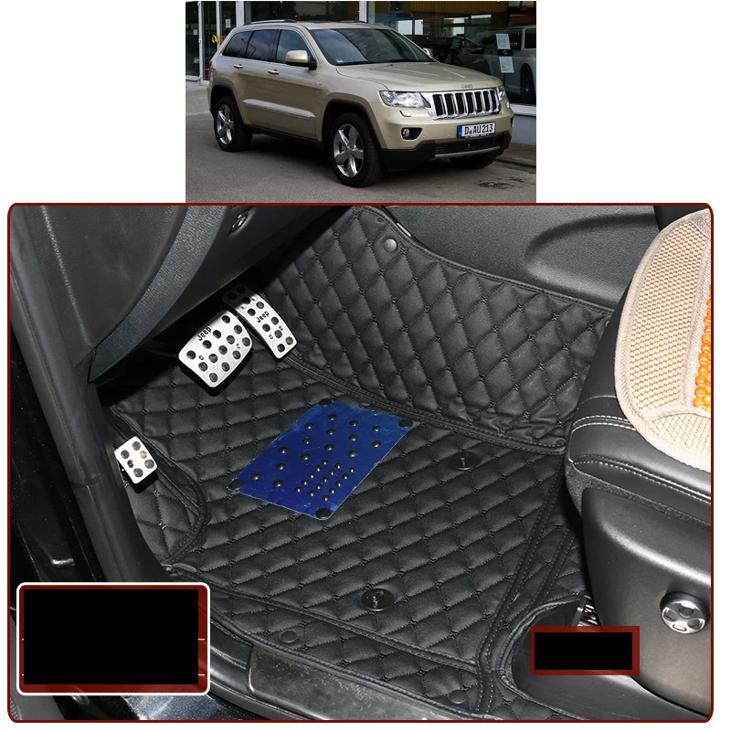 Lsrtw2017 кожаный автомобильный коврик для jeep grand cherokee 2011 2012 2013 wk2 accessorios