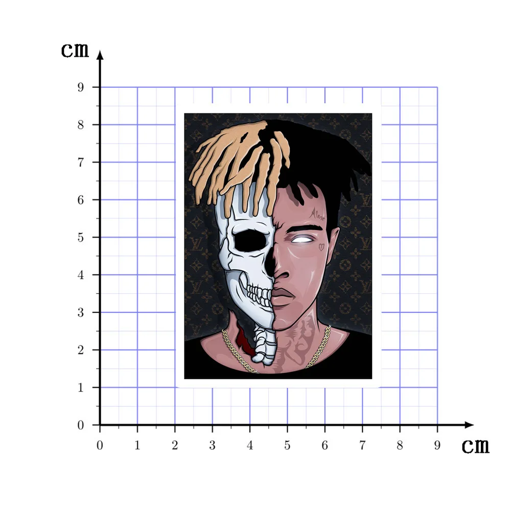 

25PCS American Rapper Xxxtentacion Poster Stickers Guitar Skateboard Suitcase Notebook PVC Waterproof Graffiti Sticker Kid Toys