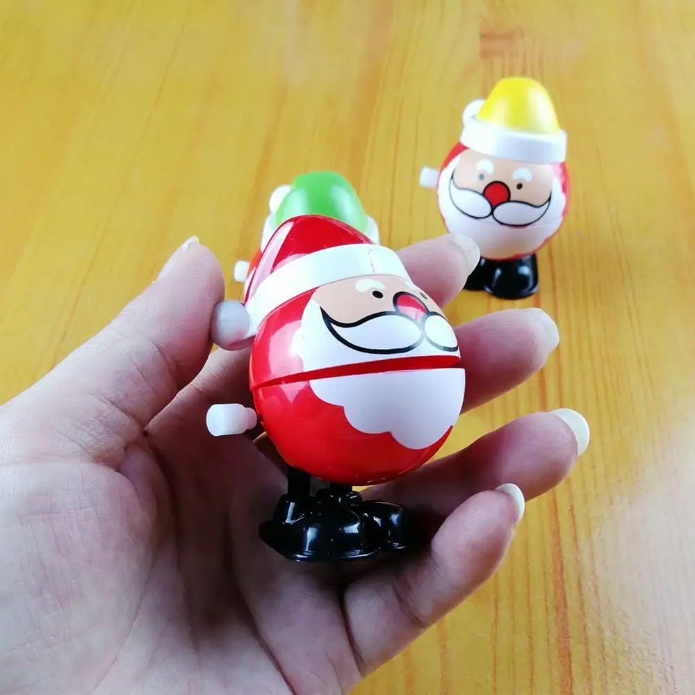 Детские развивающие Санта Клаус Форма Заводной заводные прыгающие игрушки