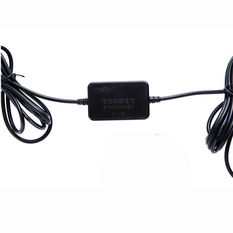 Жесткий мини USB-преобразователь напряжения 12 В постоянного тока адаптер