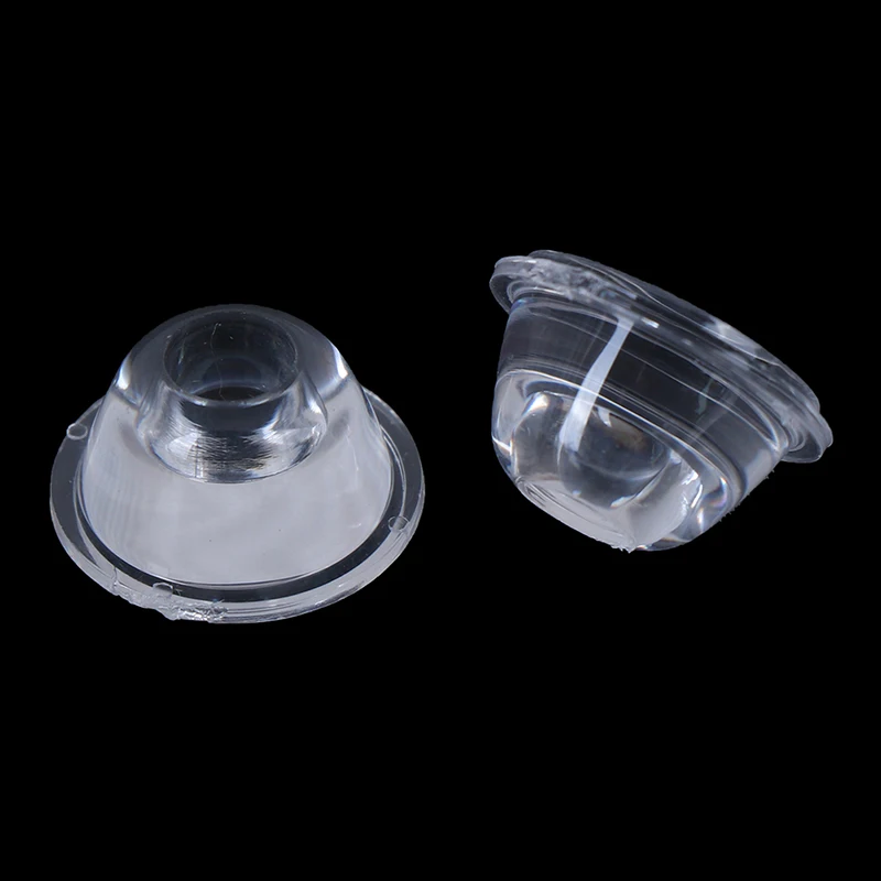 

10Pcs 20mm New 10/30/60/90/120 Degree Optical Glass LED Lens Reflector Collimator